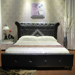 Dake Diamond Tufted Designer Bed