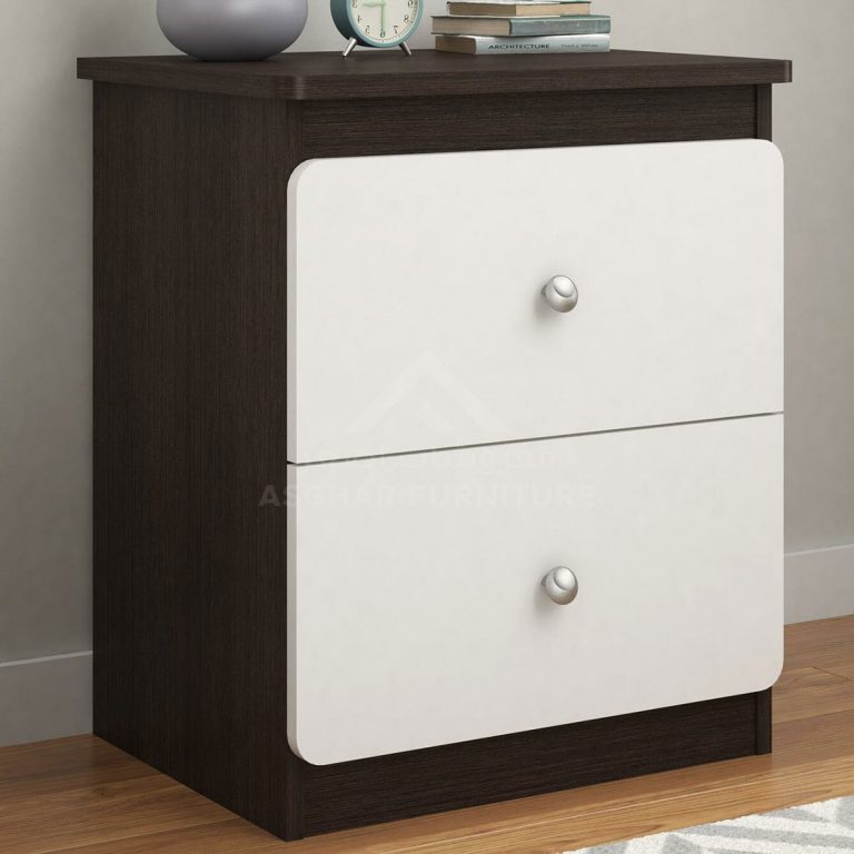 Sol Dual Tone Nightstand Coffee