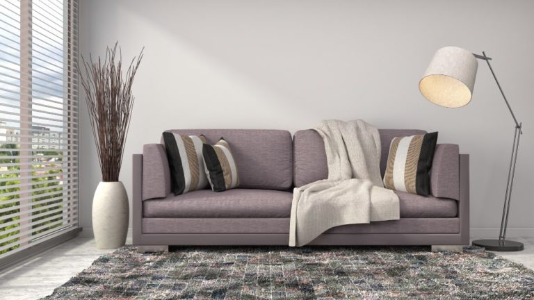 A cozy living room featuring a couch for comfort and relaxation.