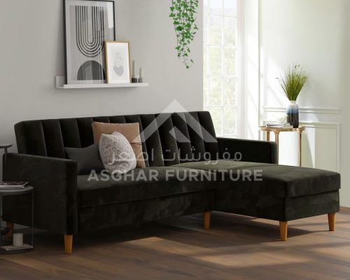 Evan L Shaped Sectional Sofa 3 1